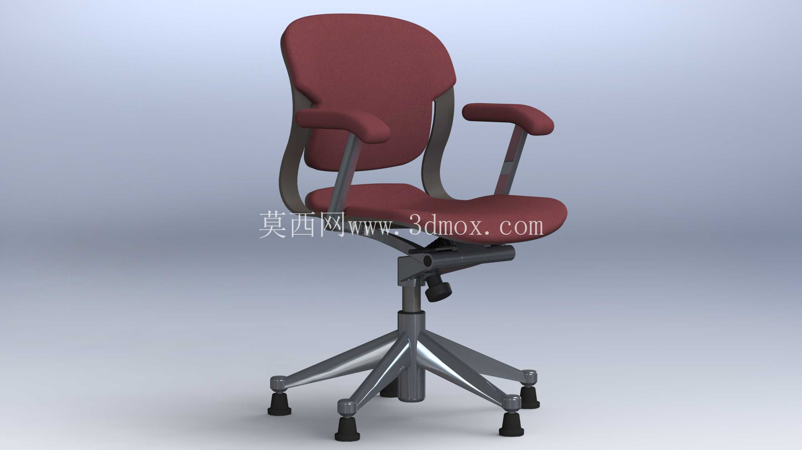 Herman Miller Equa 扶手椅,带滑动选项