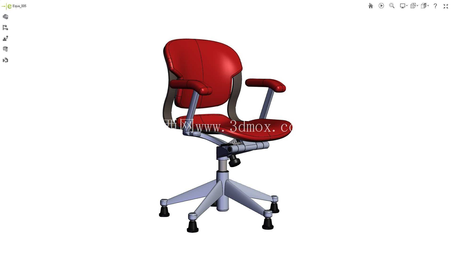 Herman Miller Equa 扶手椅,带滑动选项