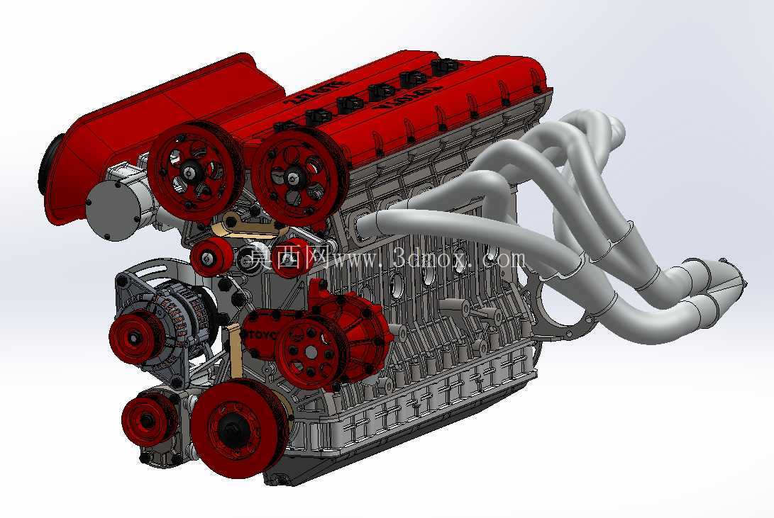 KDP 制造的 2JZ-GTE 电机 -2024