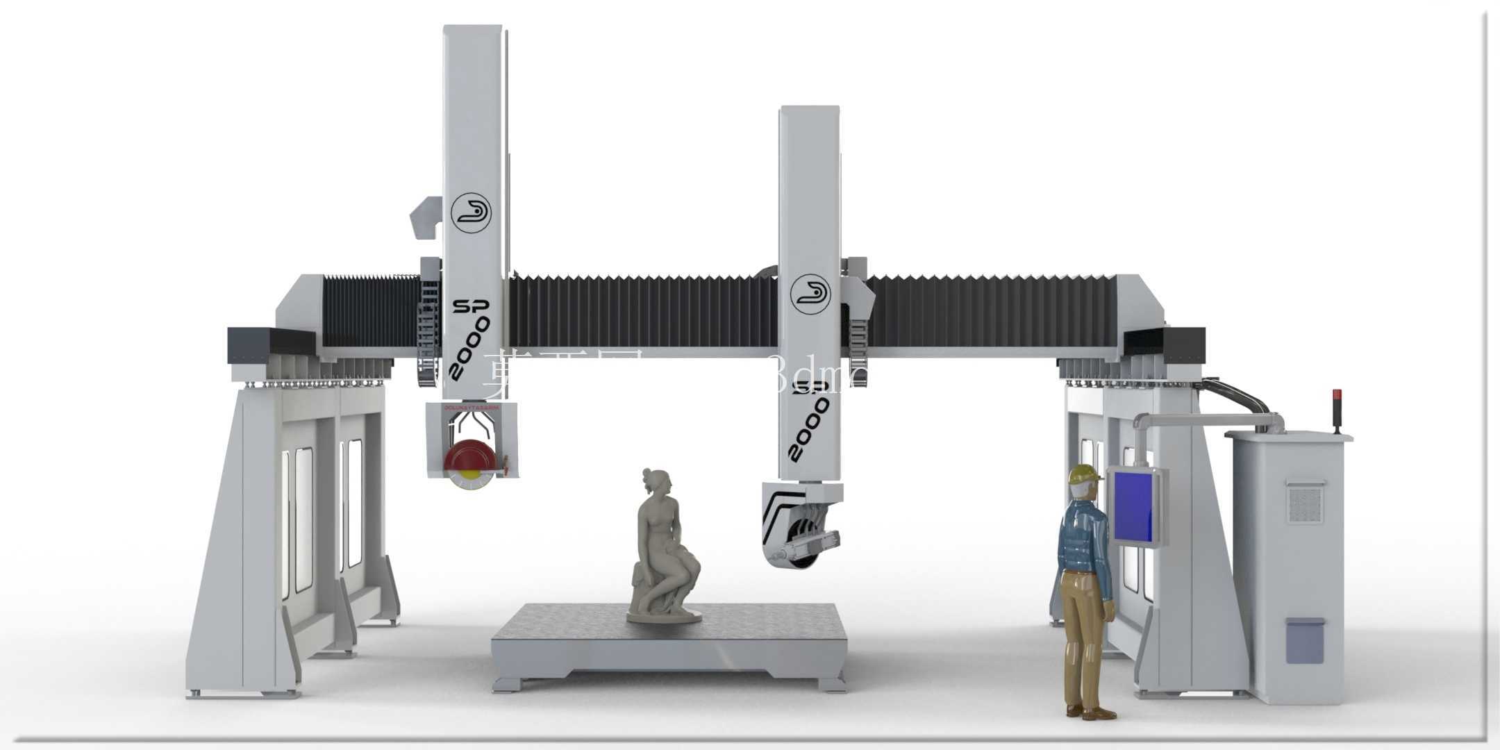 ?ok Eksenli K?prü Portal CNC - 多轴桥式龙门 CNC