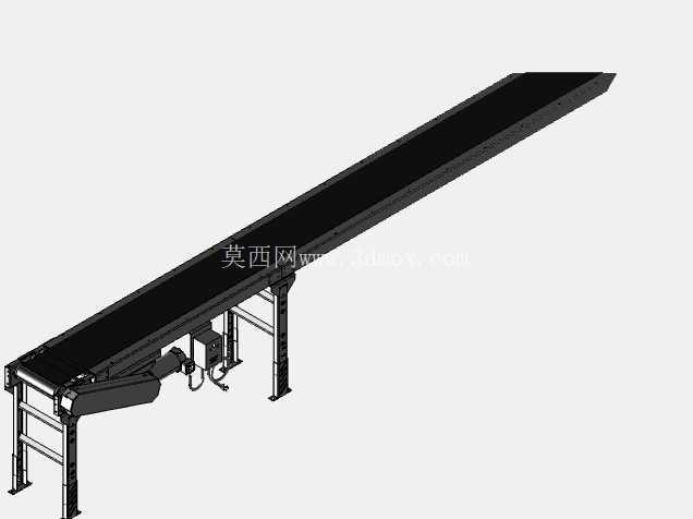 皮带输送机 - 变速,90V DC,17 英尺长,12\" 宽皮带