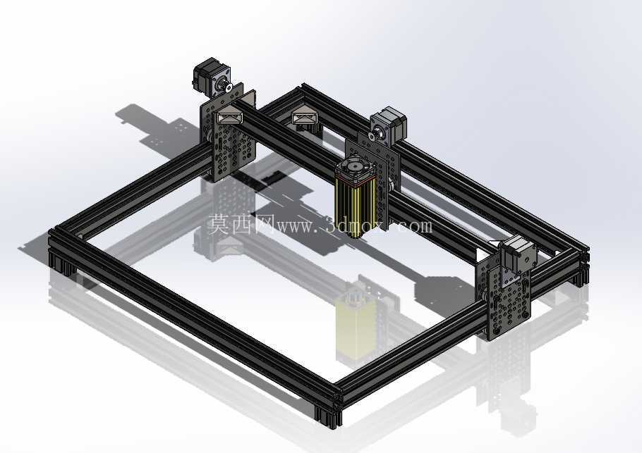2 轴激光二极管 CNC 切割机/雕刻机