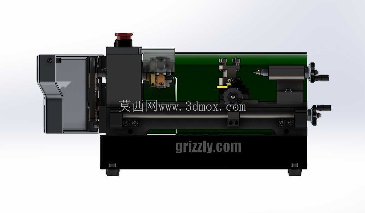 Grizzly G0745 - 4" x 6" 微型金属车床