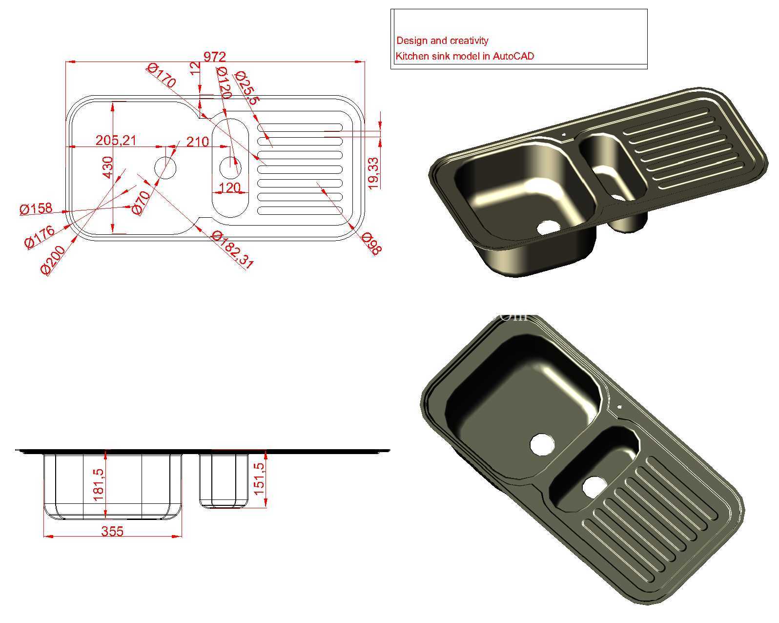 AutoCAD �еĳ���ˮ��ģ��