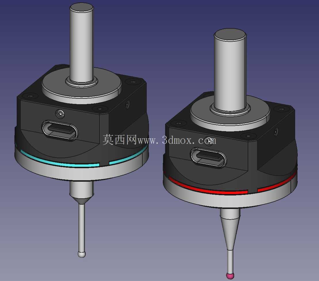 USB-C 6mm & 8mm 轴 CNC 接触式探针