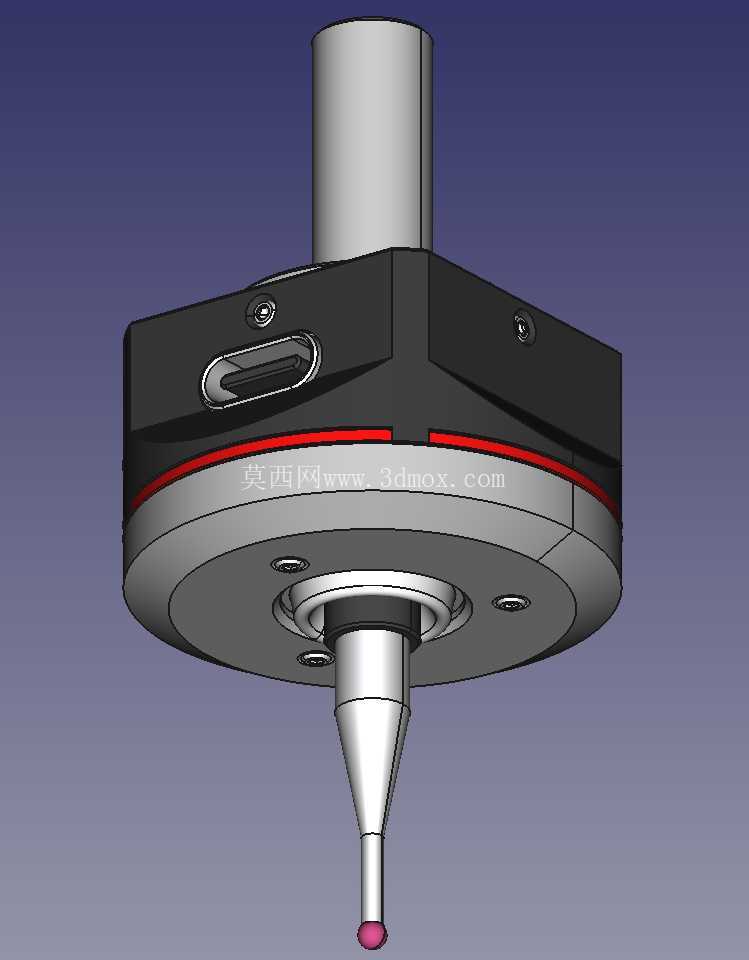 USB-C 6mm & 8mm 轴 CNC 接触式探针