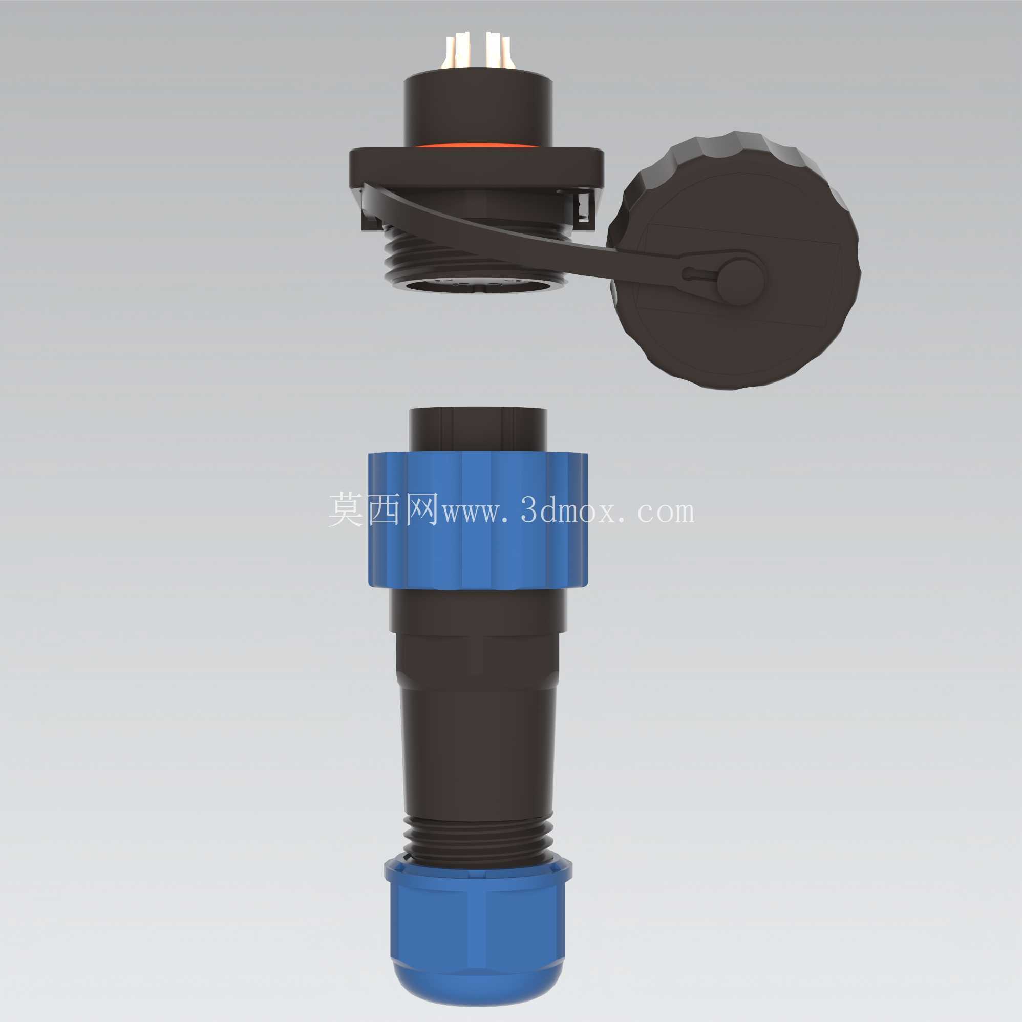 SP16-6B|面板安装 |防水连接器