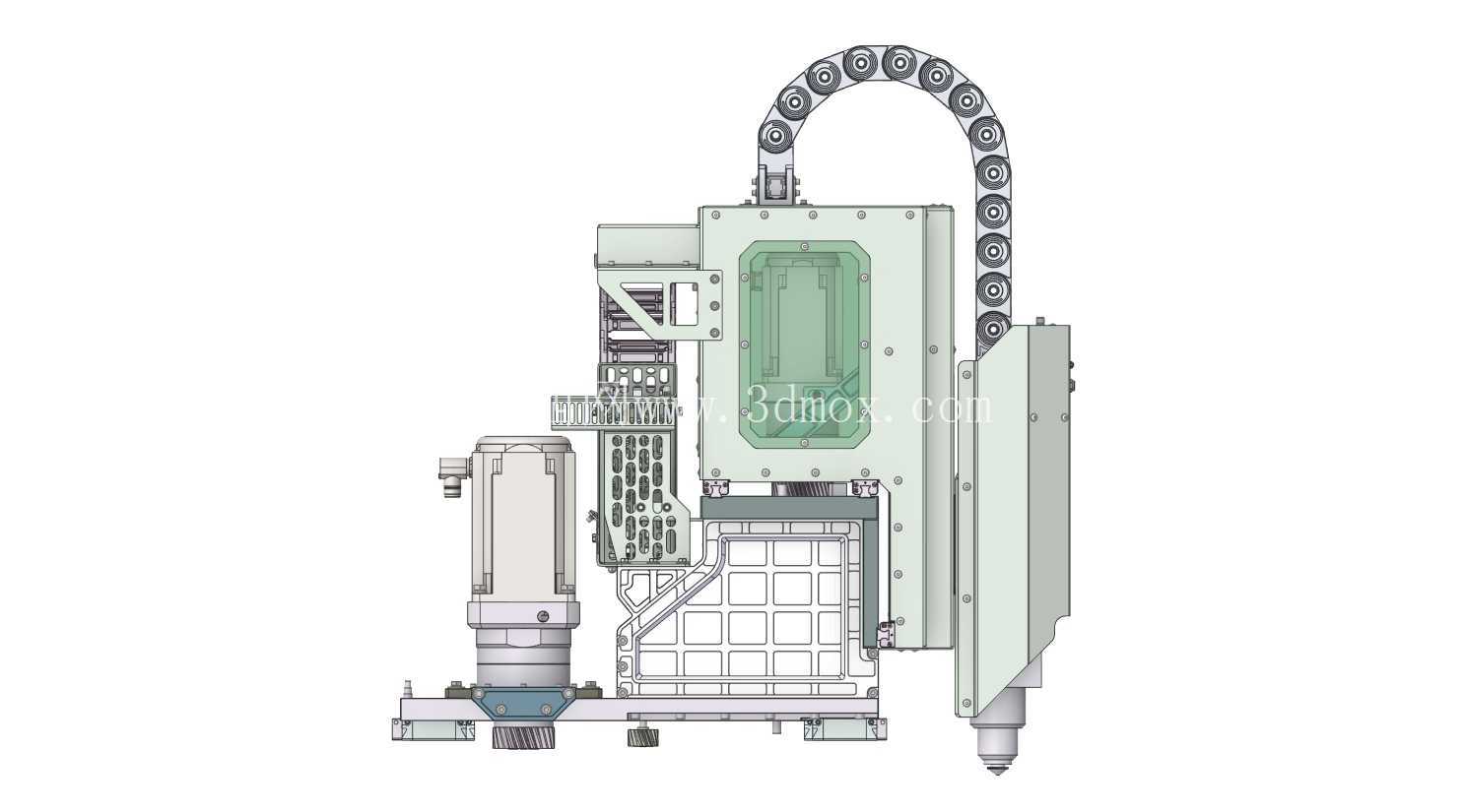 光纤激光器枪炮系统