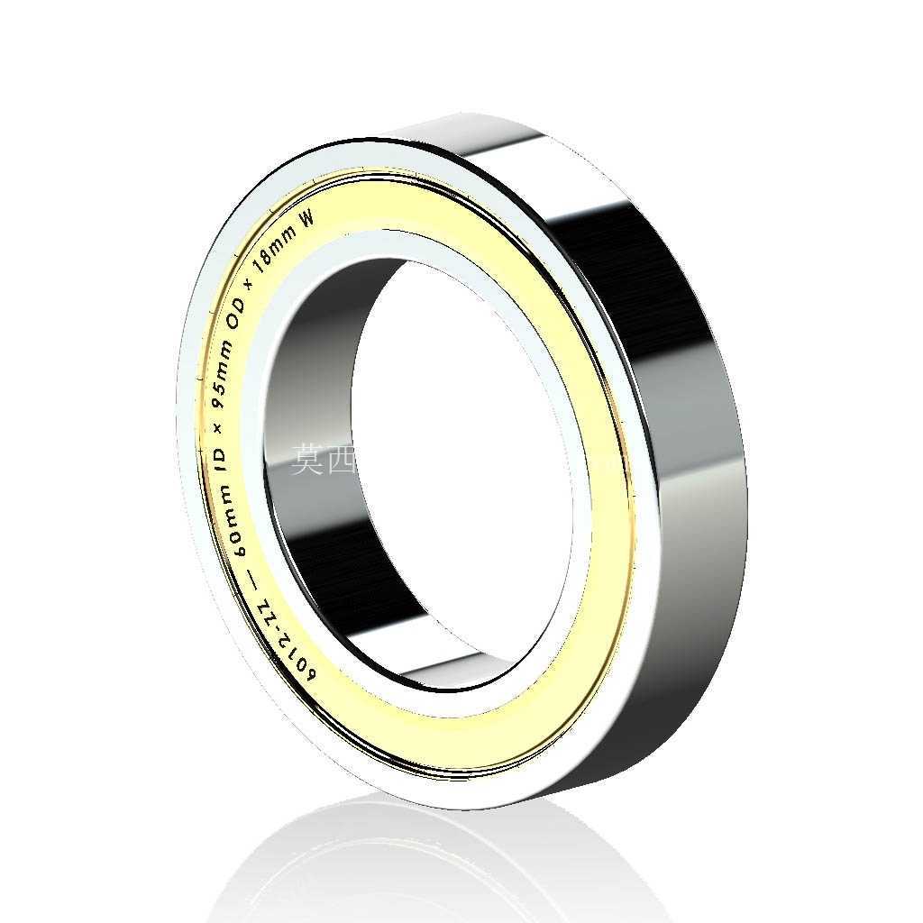 �����Ĺ��� 6000-ZZ��˫������п� �� SolidWorks �� Step ģ��