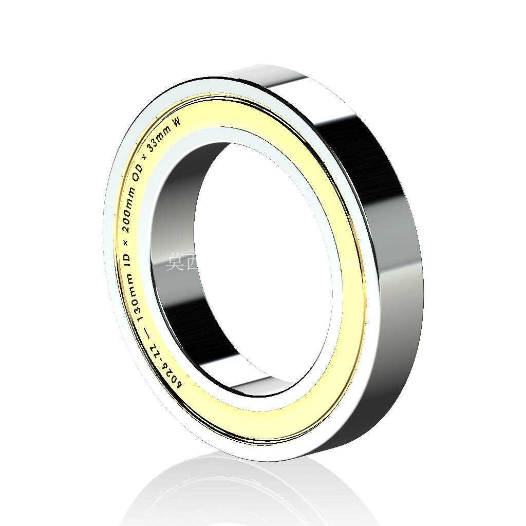 �����Ĺ��� 6000-ZZ��˫������п� �� SolidWorks �� Step ģ��