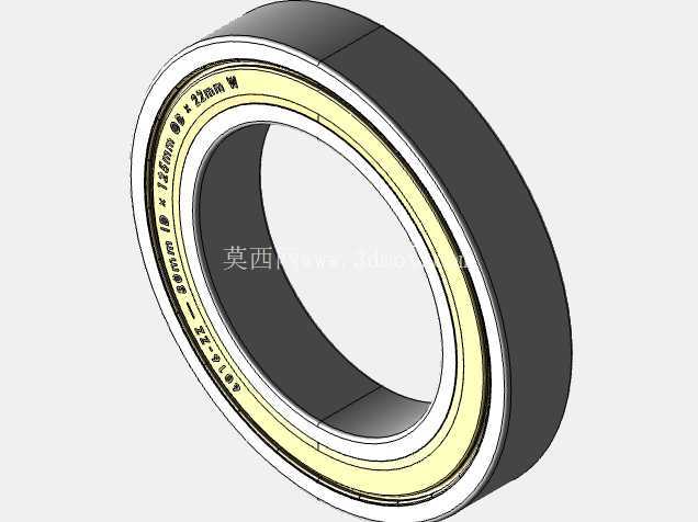 完整的公制 6000-ZZ,双屏蔽轴承库 — SolidWorks 和 Step 模型