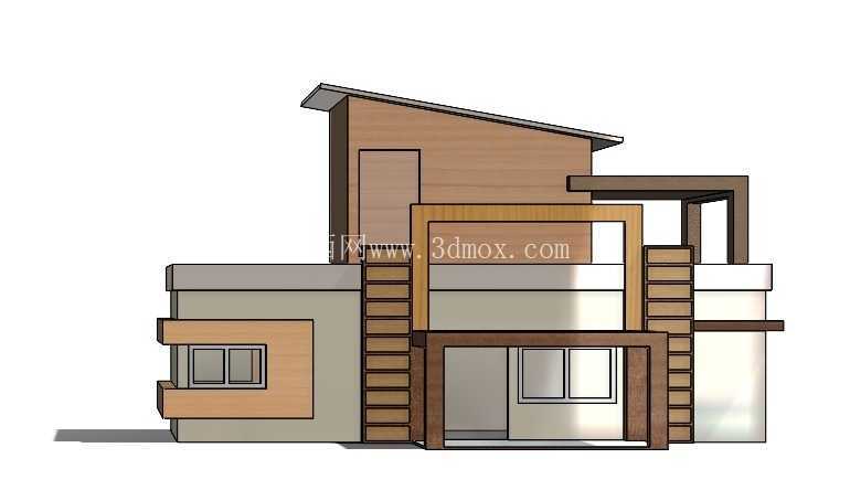 Solidworks 中的现代别墅设计 18x36