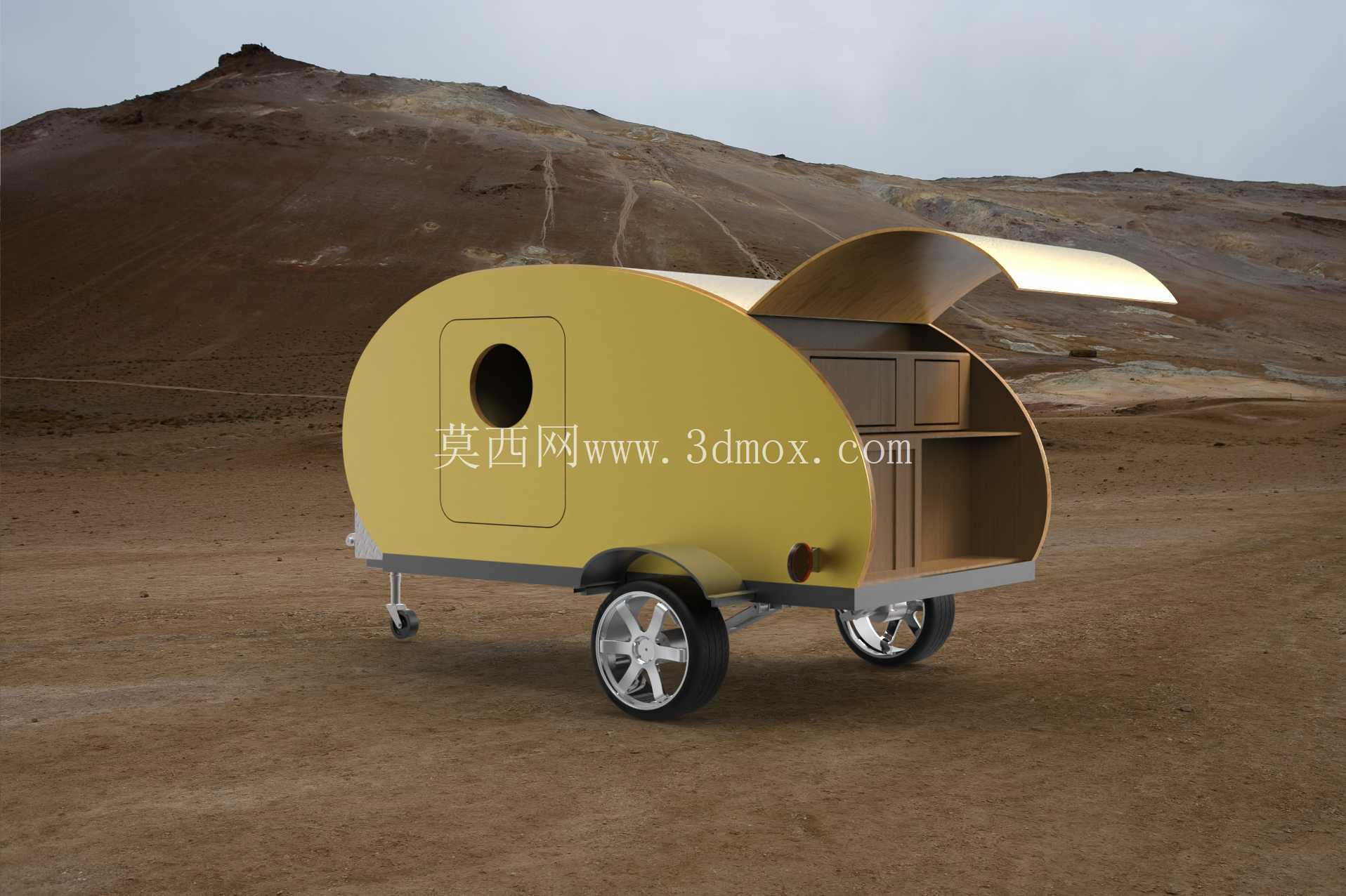 露营车(泪滴拖车)...