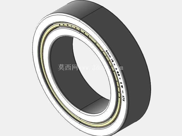 完整的公制 600 微型系列,开放式轴承库 — SolidWorks 和 Step 模型