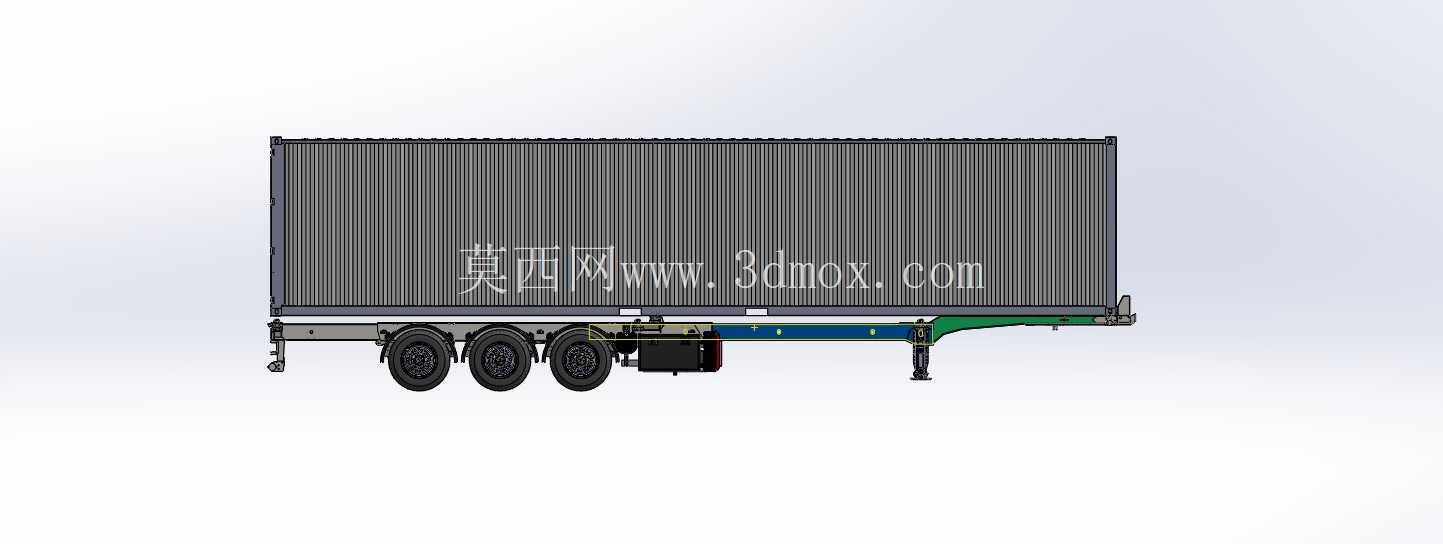 1pcs 20ft-1pcs-30ft-2 pcs 20ft- 1pcs 40ft - 1pcs 45ft集装箱运输半挂车