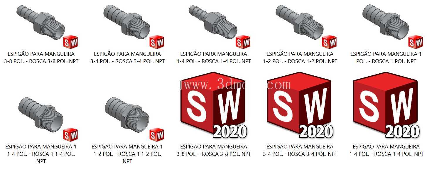 ESPIG?O PARA MANGEIRA(软管接头)