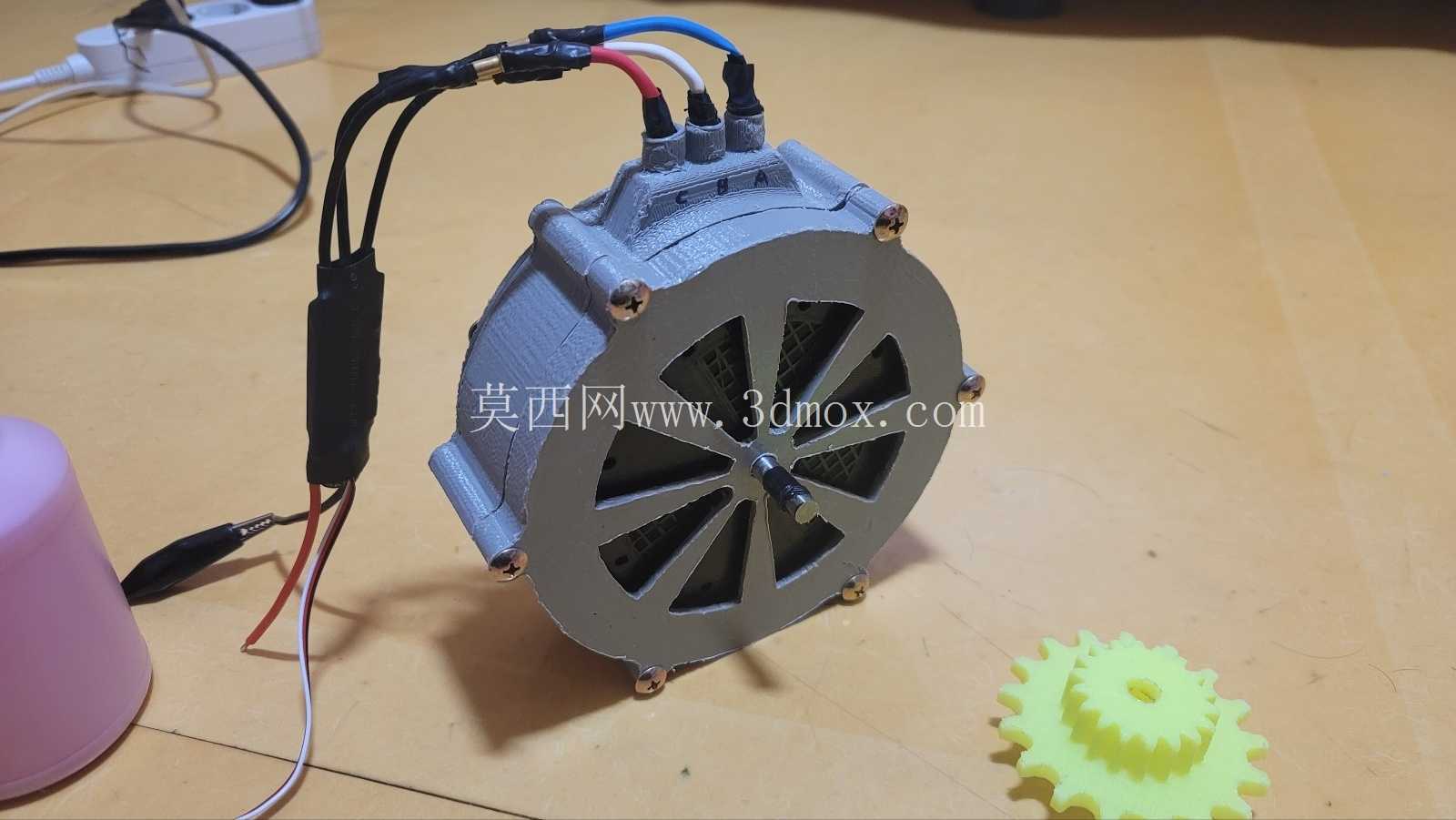 DIY轴向磁通电机