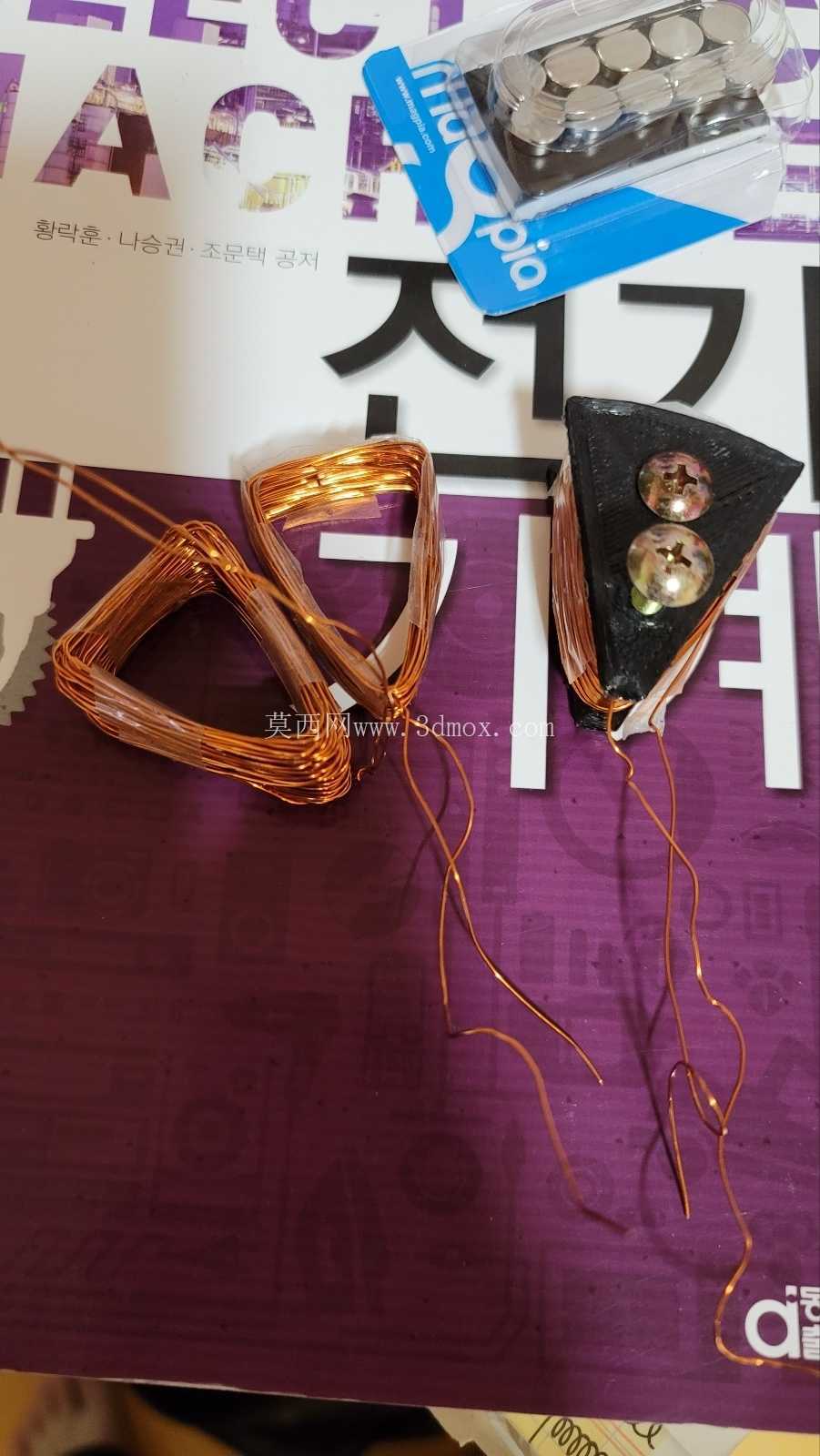 DIY轴向磁通电机
