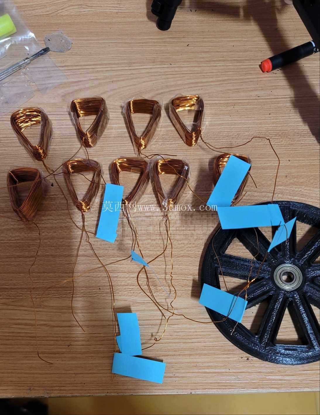DIY轴向磁通电机