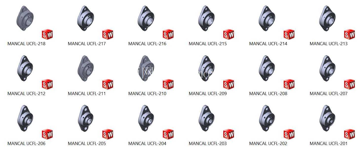 MANCAIS UCFL(UCFL 滚珠轴承)