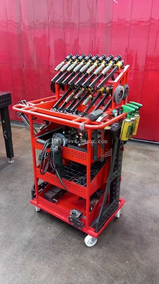 Siegmund 工具车 - 用于焊接/夹具台工具的手推车
