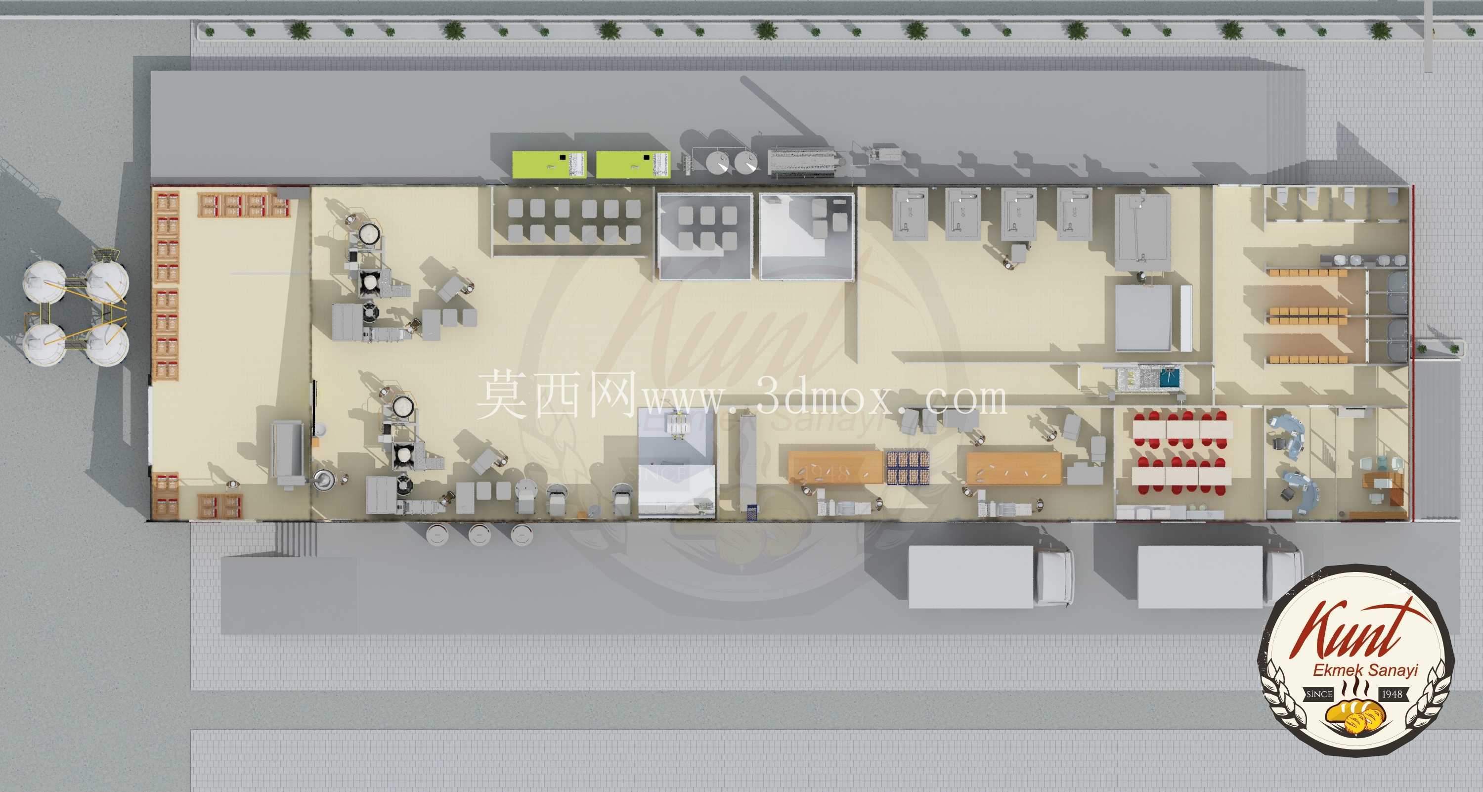 工业面包厂 - Endüstriyel Ekmek F?r?n?