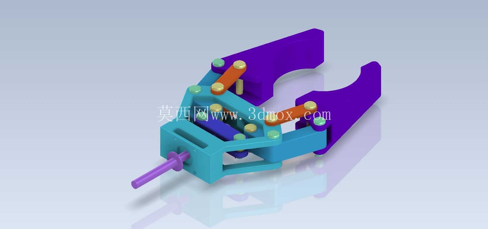 3D CAD 基本练习/机械夹具/Pinza Mecánica/Autodesk Inventor Pro