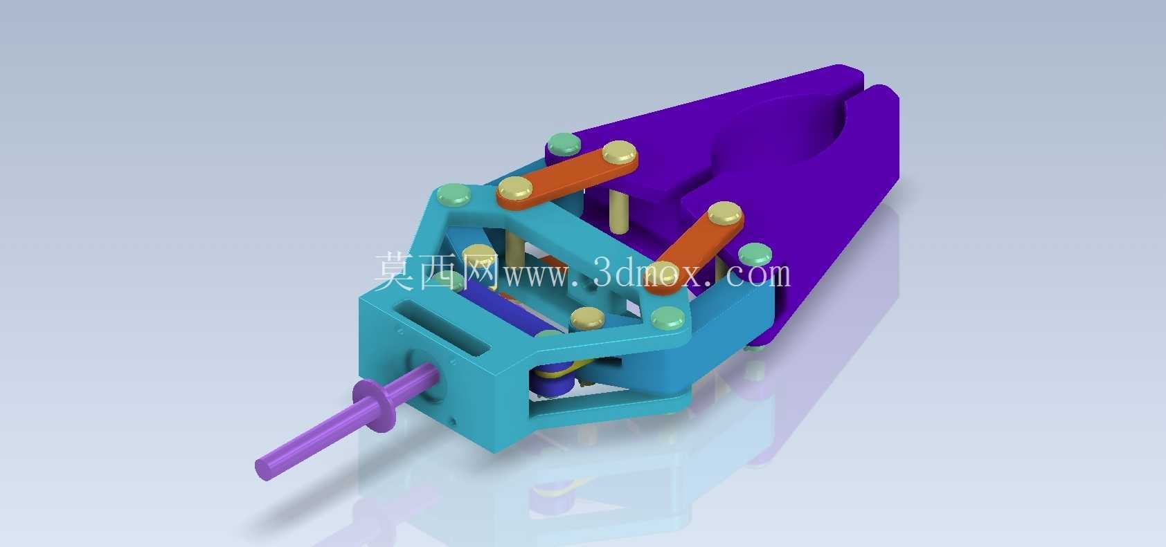 3D CAD 基本练习/机械夹具/Pinza Mecánica/Autodesk Inventor Pro