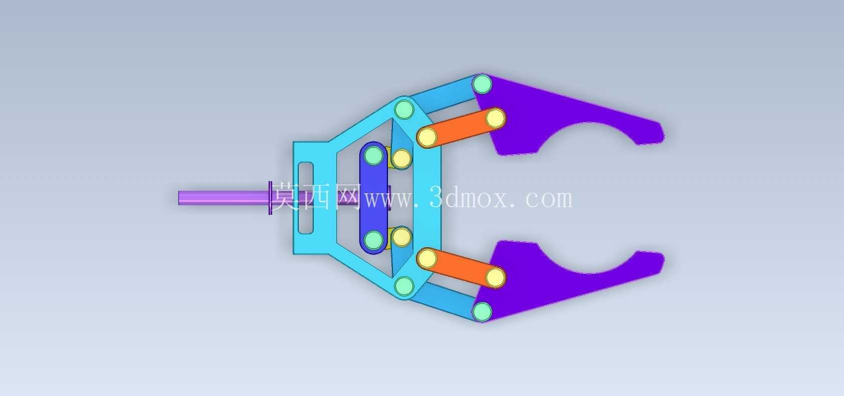 3D CAD 基本练习/机械夹具/Pinza Mecánica/Autodesk Inventor Pro
