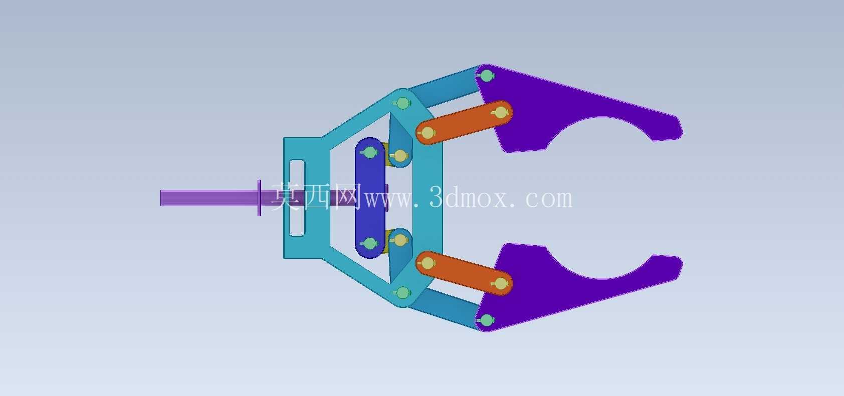 3D CAD 基本练习/机械夹具/Pinza Mecánica/Autodesk Inventor Pro