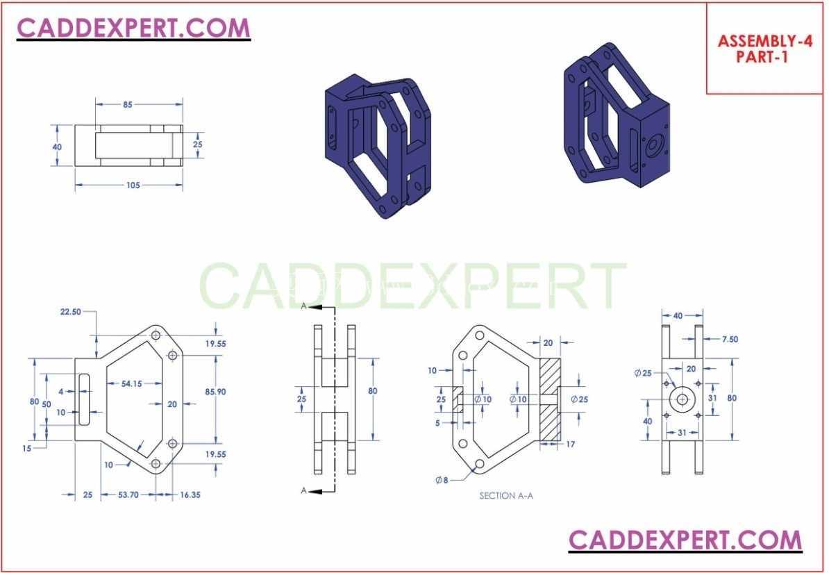 3D CAD 基本练习/机械夹具/Pinza Mecánica/Autodesk Inventor Pro