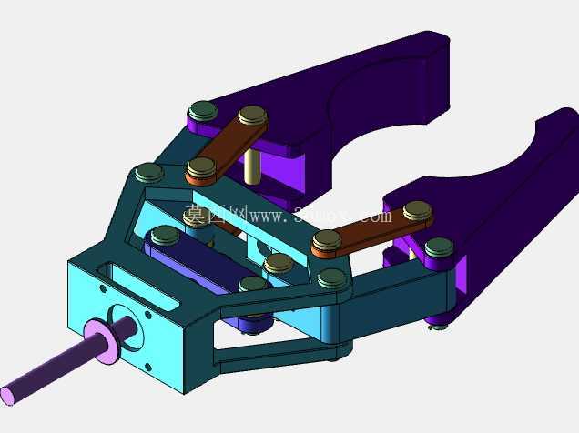3D CAD 基本练习/机械夹具/Pinza Mecánica/Autodesk Inventor Pro