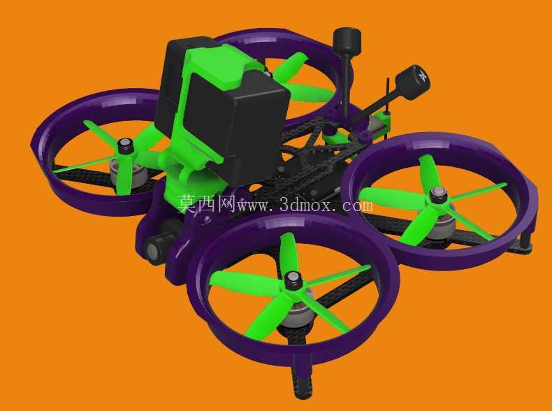 Shen Drones Squirt V2 3\�� Cinewhoop ���и���̵ĵװ�
