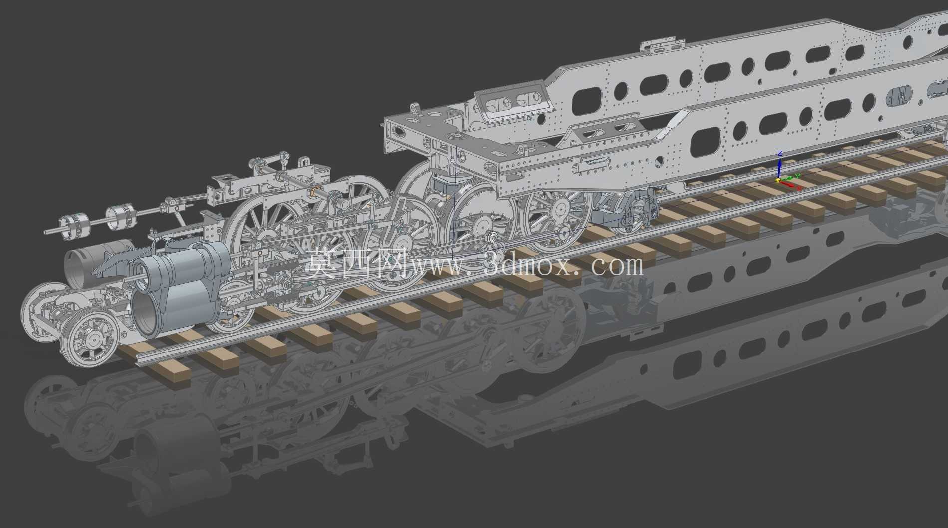 GMAM Garratt 蒸汽机车 SAR - WIP
