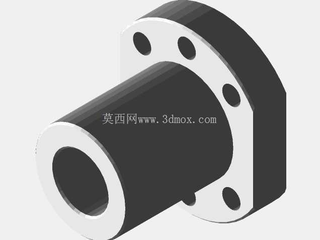 简化滚珠丝杠SFU1605螺母