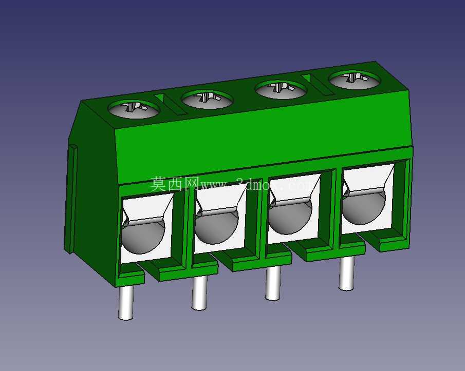KF301-5-4P螺丝连接器