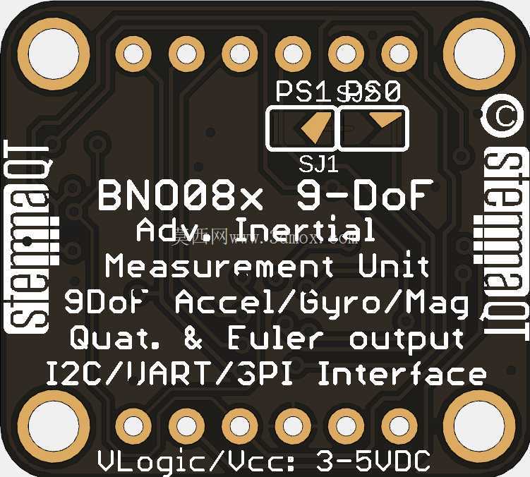 Adafruit BNO085 9 自由度 IMU STEMMA QT