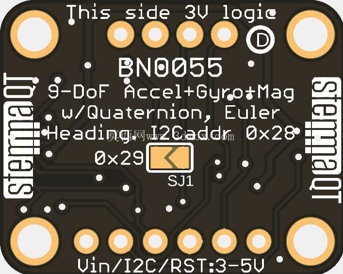 Adafruit BNO055 9 自由度 IMU STEMMA QT