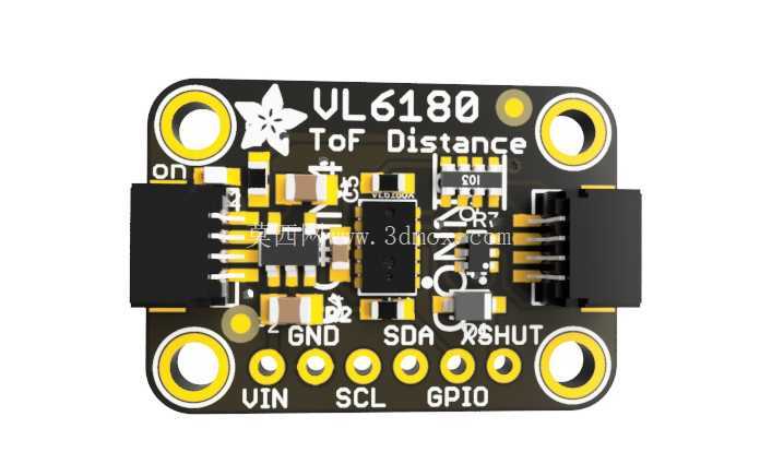 Adafruit VL6180 ToF 传感器 STEMMA QT