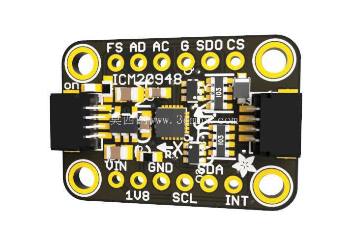 Adafruit ICM20948 9 ���ɶ� IMU STEMMA QT