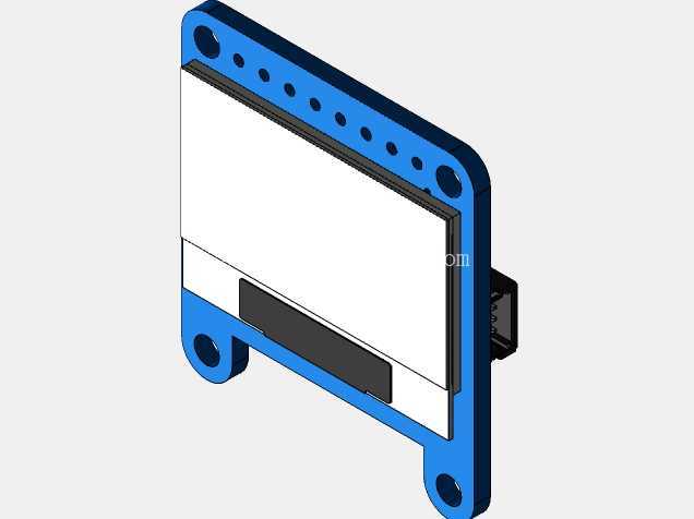 Adafruit 0.96 英寸 128x64 OLED STEMMA QT