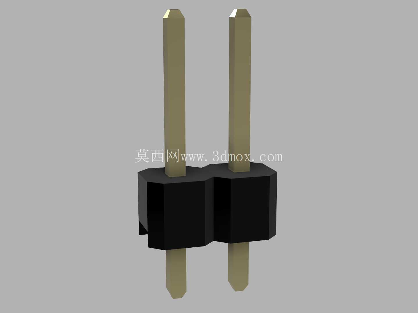 参数化 2.54mm 排针 (Fusion360)