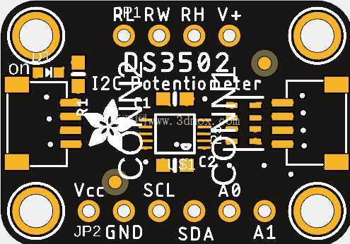 Adafruit DS3502 10K 电位器 STEMMA QT