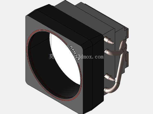 AMD AM4 箱式散热器(无叶片)