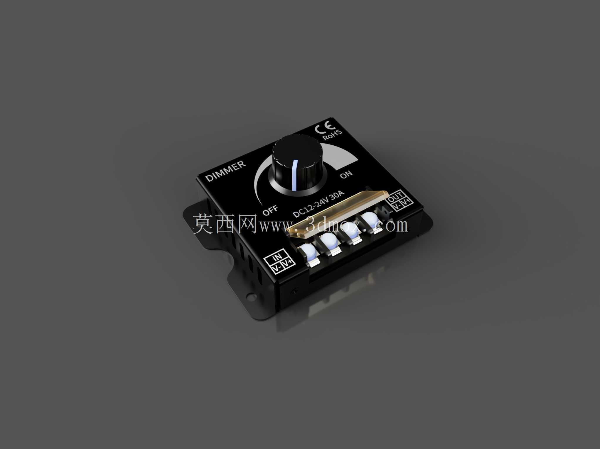 PWM LED 调光器 - 12-24V 30A