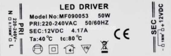 LED 驱动器 AC-230DC-24V_ IP31_ 30W арт_ LSA-PS24V-IP31-30W