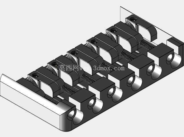 Ibanez AccuCast B126 固定琴桥,适用于 6 弦贝斯