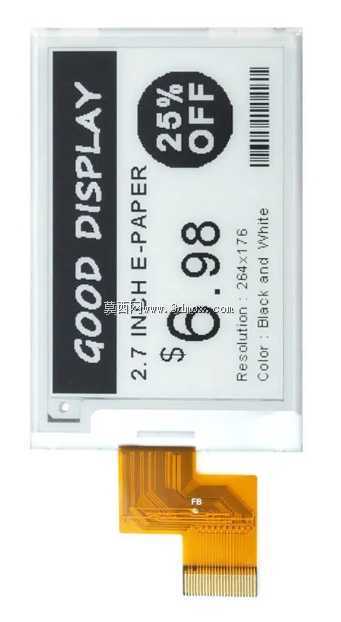2.7Ӣ�����ֽ264x176 GDEY027T91