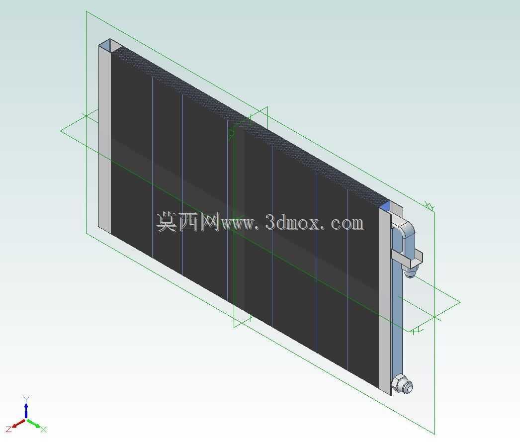 汽车冷凝器尺寸 12\"x 23\"