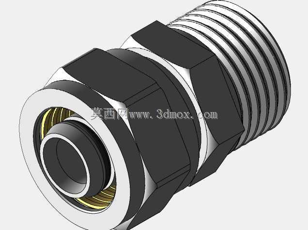 接头 BSPP1/2 (G1/2),外螺纹 - PEX-AL-PEX 16x2mm